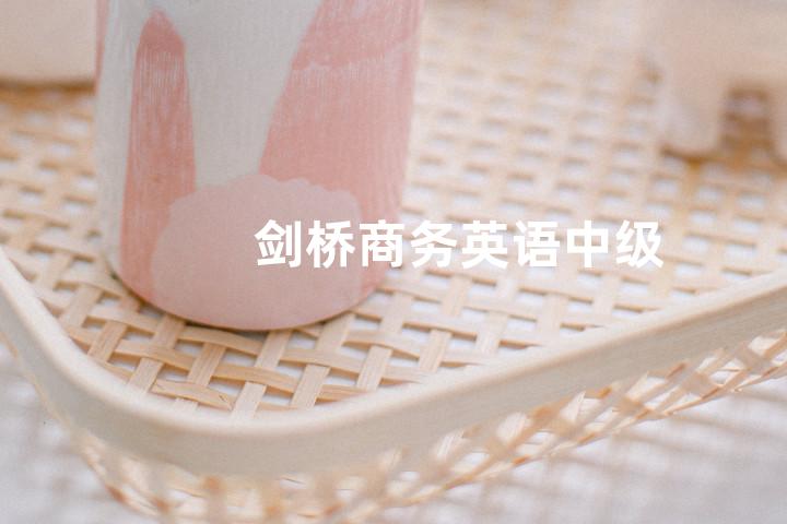剑桥商务英语中级