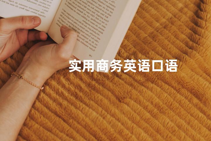 实用商务英语口语