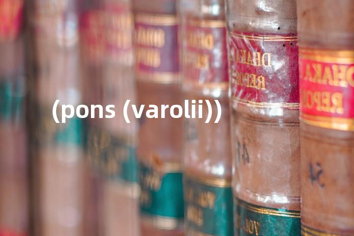 (pons (varolii))单词图解，单词释义场景配图