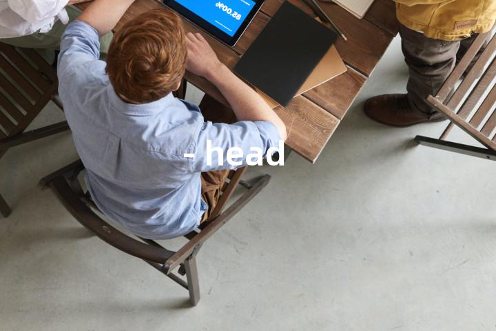 - head单词图解，单词释义场景配图