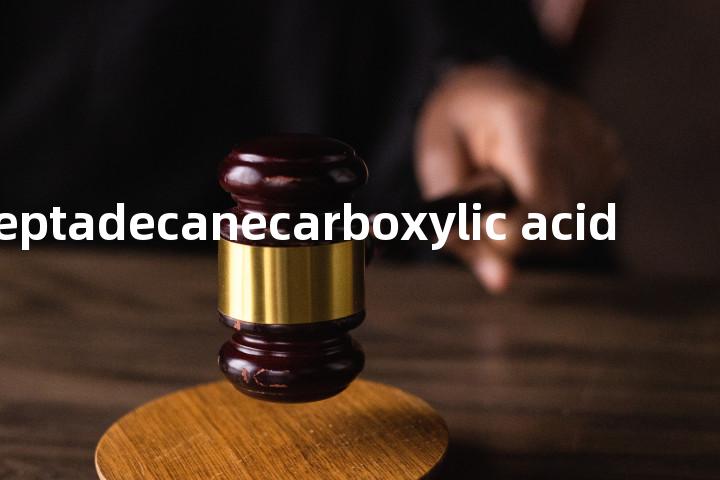 9-heptadecanecarboxylic acid单词图解，单词释义场景配图