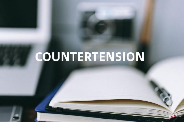 COUNTERTENSION单词图解，单词释义场景配图