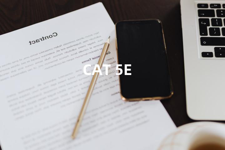 CAT 5E单词图解，单词释义场景配图