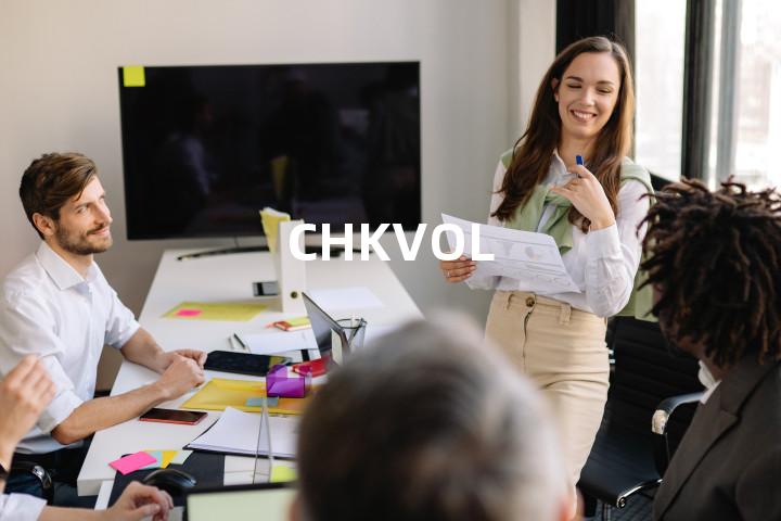 CHKVOL单词图解，单词释义场景配图