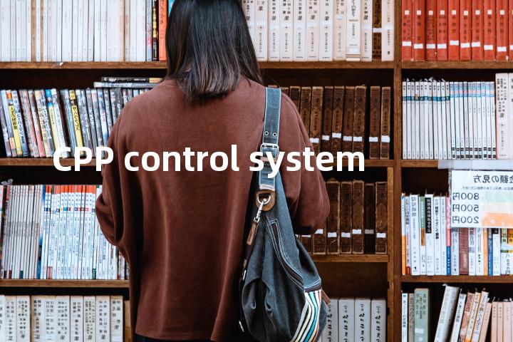 CPP control system单词图解，单词释义场景配图