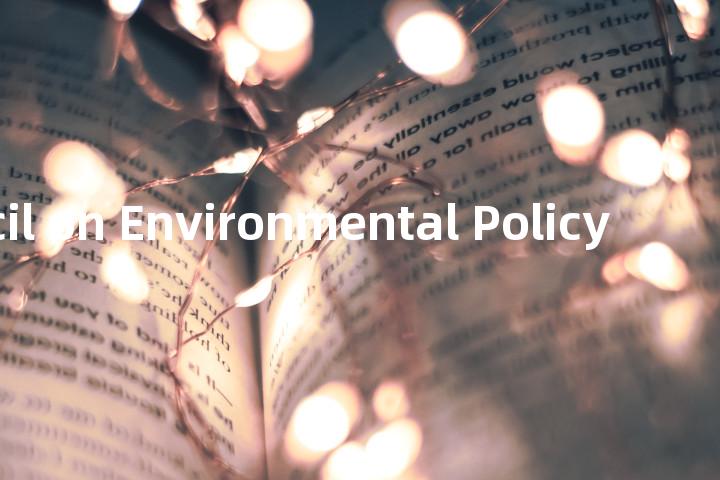 Council on Environmental Policy单词图解，单词释义场景配图