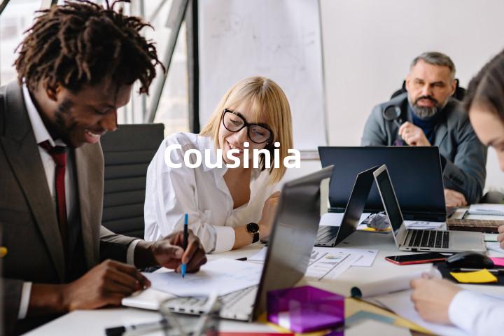 Cousinia单词图解，单词释义场景配图