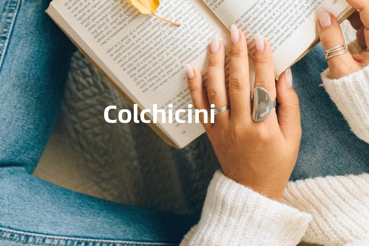 Colchicini单词图解，单词释义场景配图