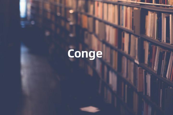 Conge