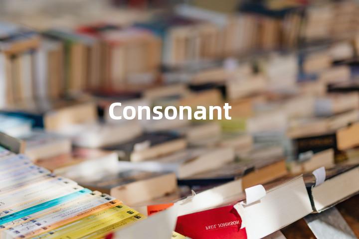 Consonant