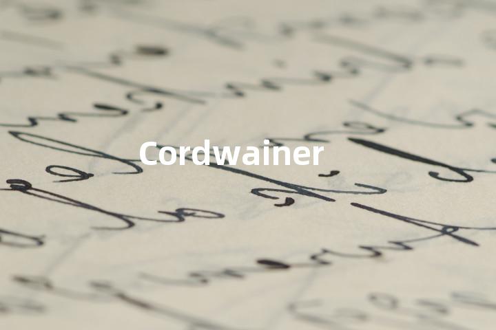 Cordwainer