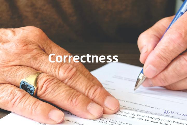 Correctness