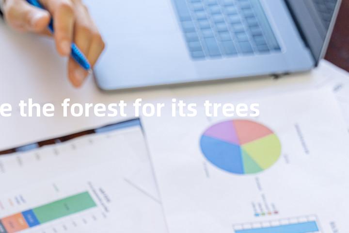 Can't see the forest for its trees单词图解，单词释义场景配图