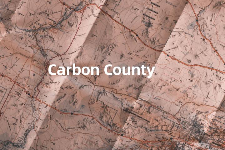 Carbon County单词图解，单词释义场景配图