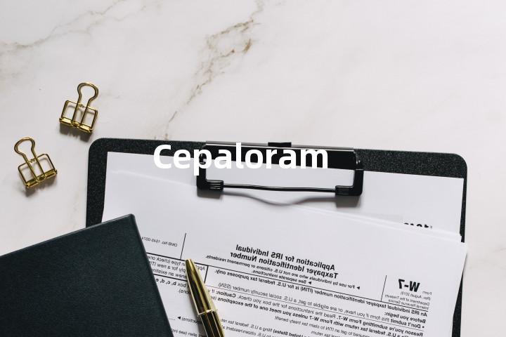 Cepaloram单词图解，单词释义场景配图