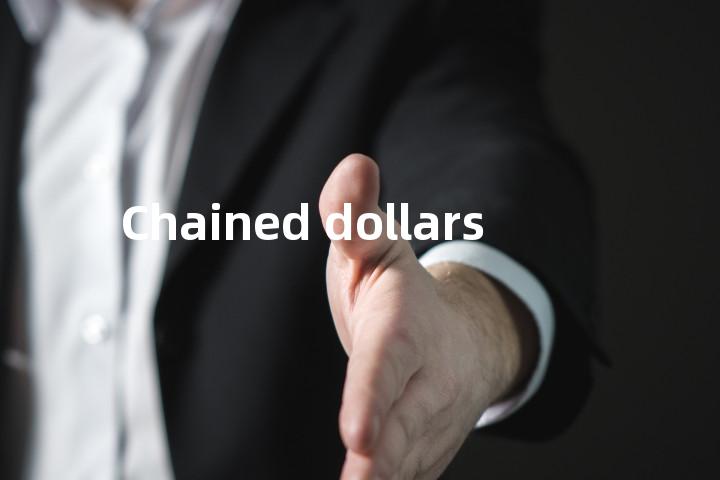 Chained dollars单词图解，单词释义场景配图