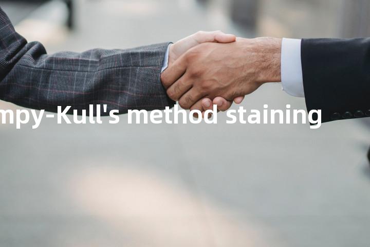 Champy-Kull's method staining单词图解，单词释义场景配图
