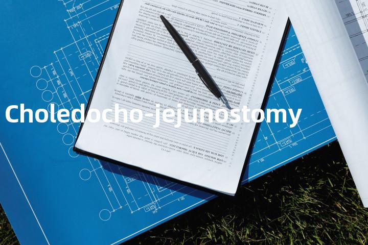 Choledocho-jejunostomy单词图解，单词释义场景配图