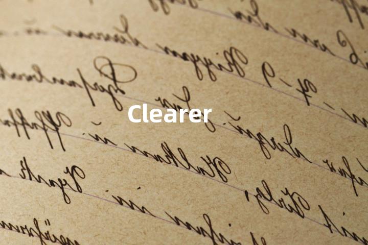 Clearer