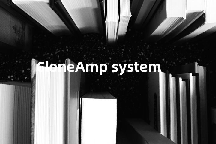 CloneAmp system单词图解，单词释义场景配图