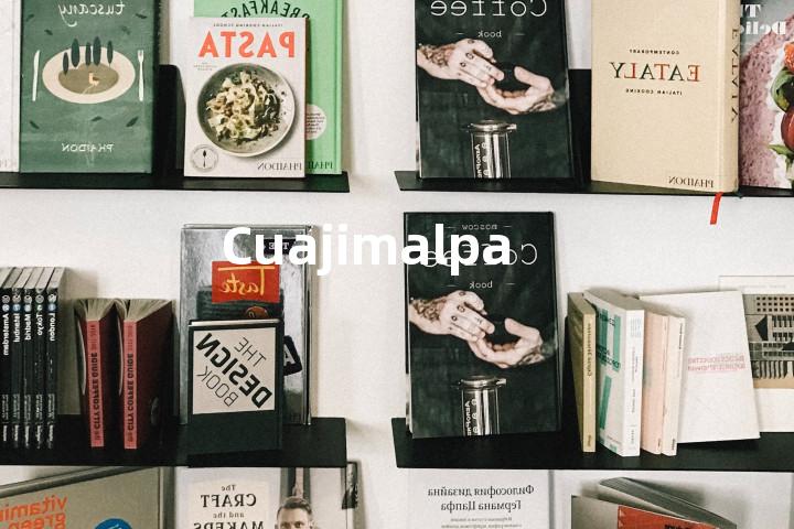 Cuajimalpa单词图解，单词释义场景配图