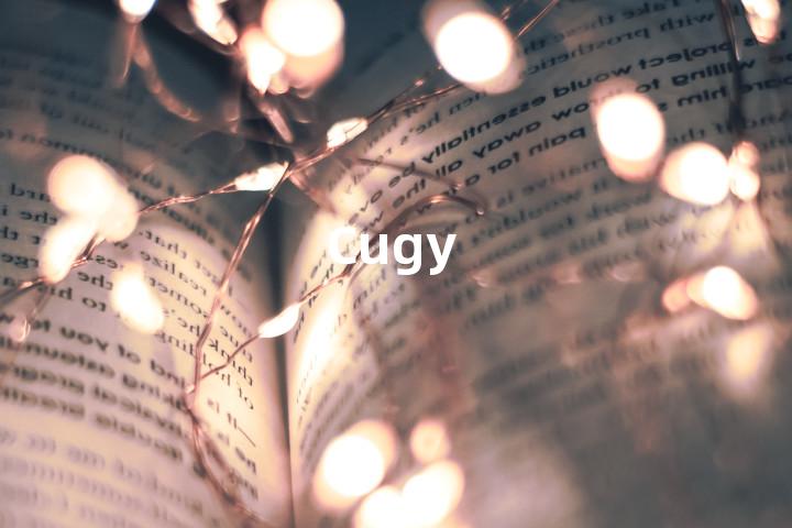 Cugy单词图解，单词释义场景配图