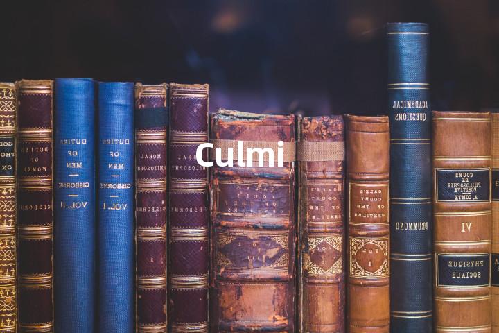 Culmi单词图解，单词释义场景配图