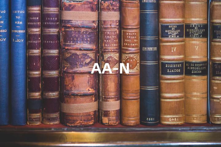 AA-N单词图解，单词释义场景配图