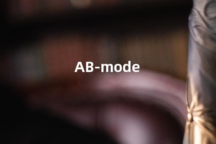 AB-mode单词图解，单词释义场景配图