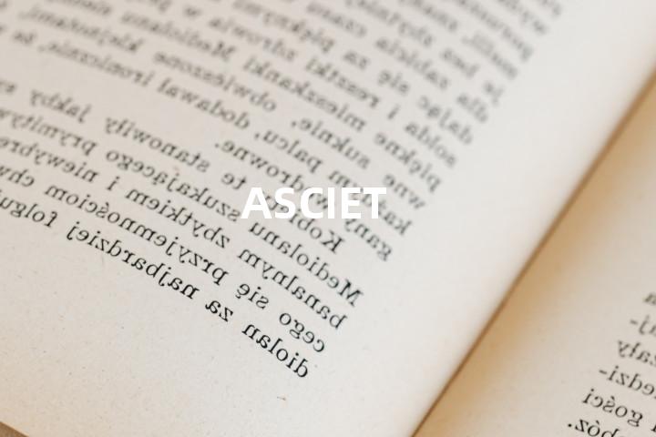 ASCIET单词图解，单词释义场景配图
