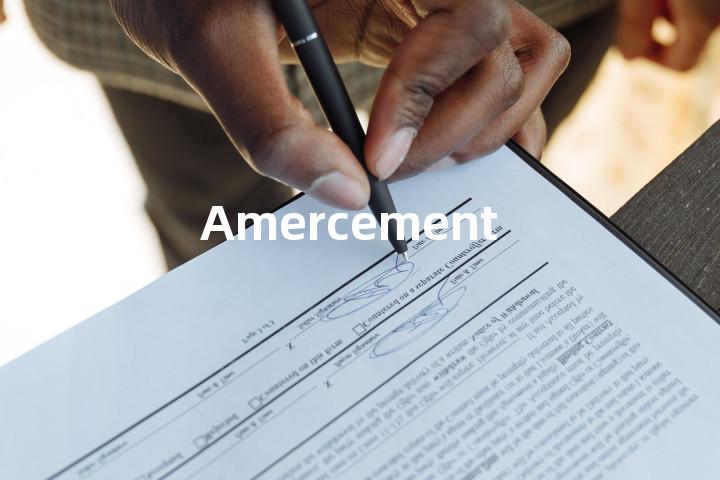 Amercement