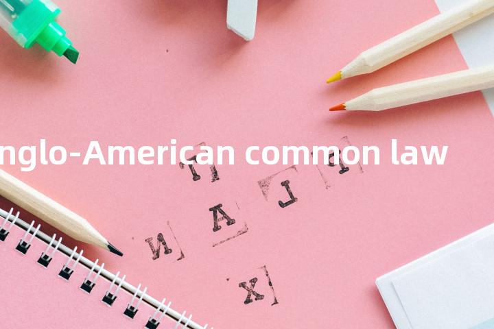 Anglo-American common law单词图解，单词释义场景配图