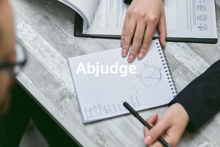 Abjudge