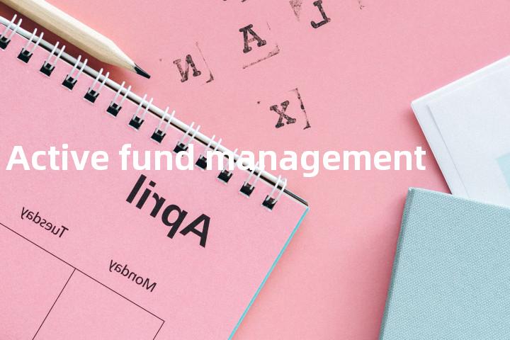 Active fund management单词图解，单词释义场景配图