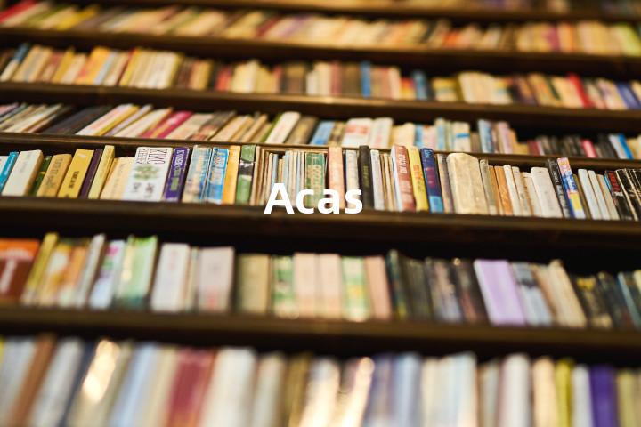 Acas单词图解，单词释义场景配图