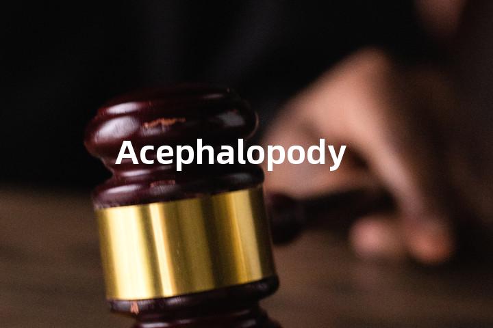 Acephalopody单词图解，单词释义场景配图