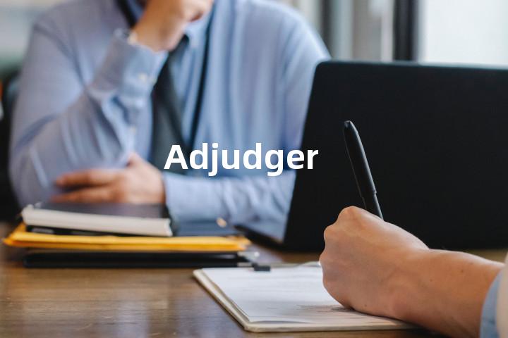 Adjudger