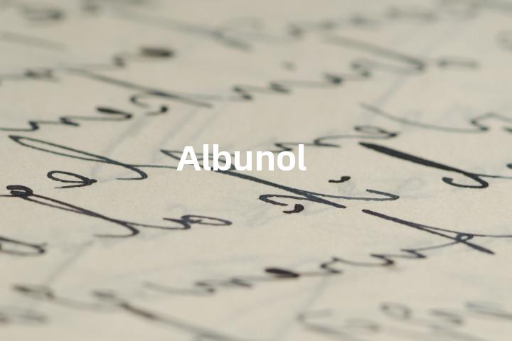 Albunol单词图解，单词释义场景配图