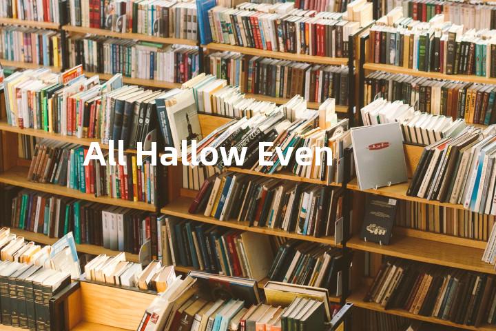 All Hallow Even单词图解，单词释义场景配图