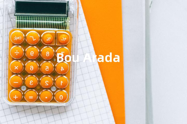 Bou Arada单词图解，单词释义场景配图