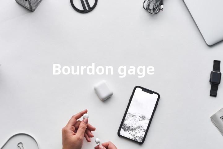 Bourdon gage单词图解，单词释义场景配图