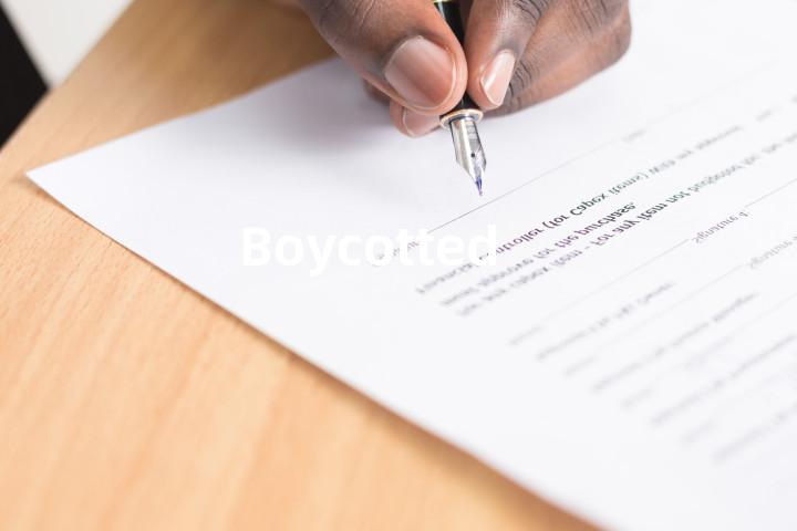 Boycotted