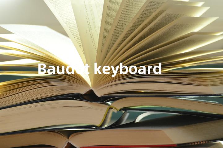Baudot keyboard单词图解，单词释义场景配图
