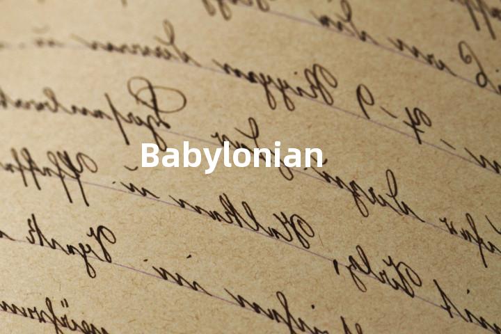 Babylonian