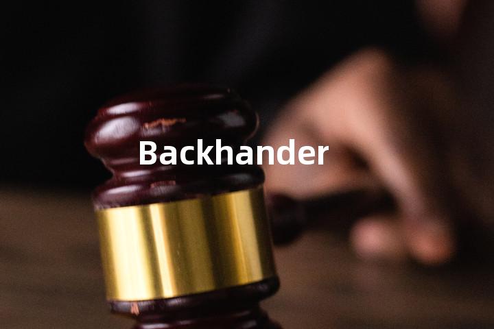 Backhander