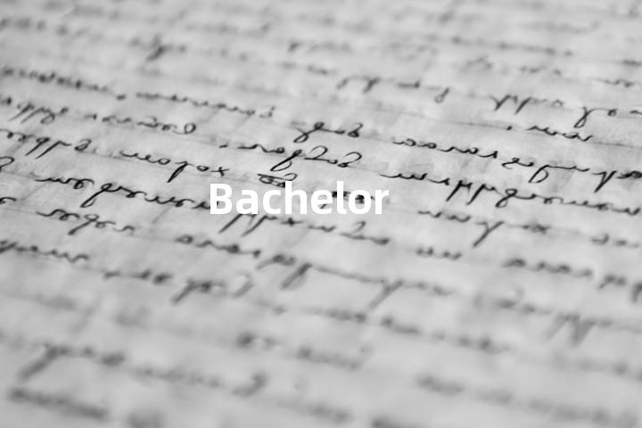 Bachelor