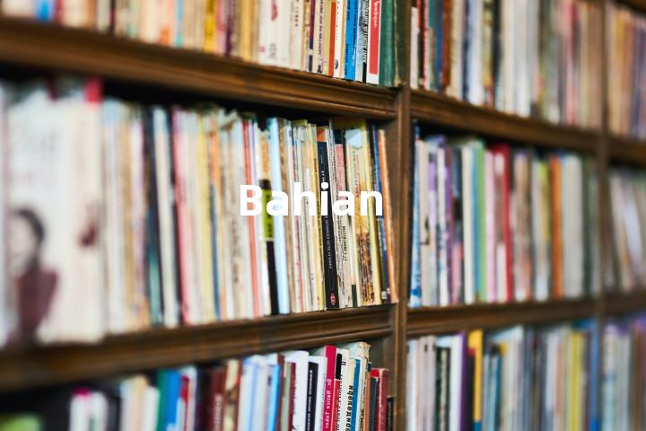 Bahian单词图解，单词释义场景配图