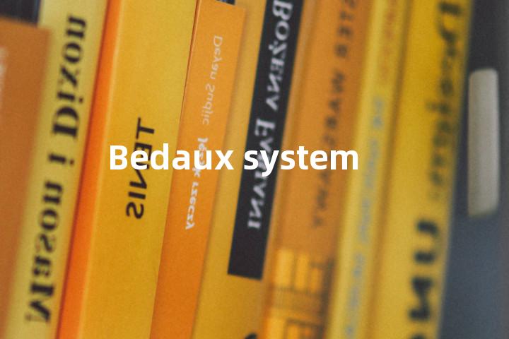 Bedaux system单词图解，单词释义场景配图