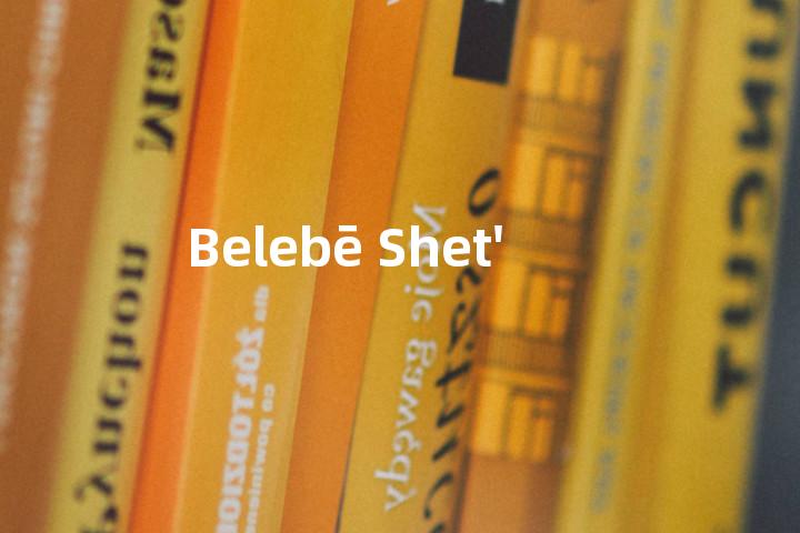 Belebē Shet'单词图解，单词释义场景配图