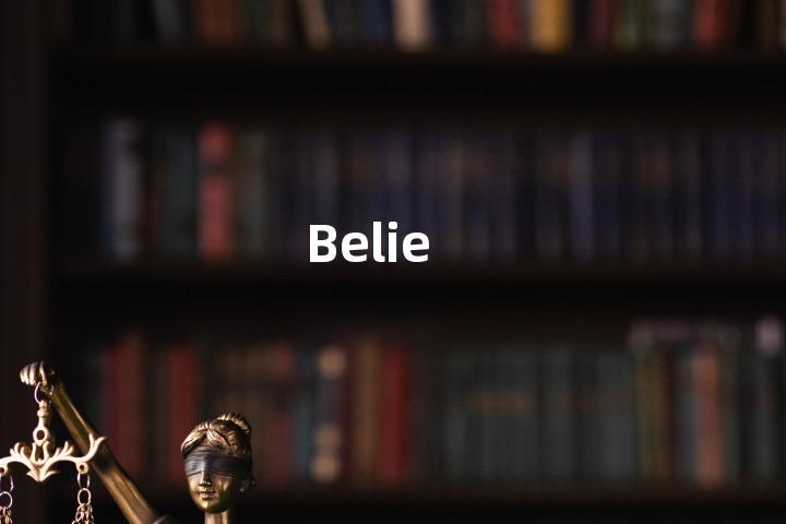 Belie